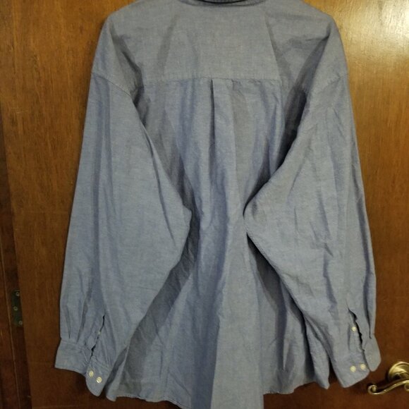 "French blue" 3XL Faded Glory long sleeve shirt - Picture 7 of 8